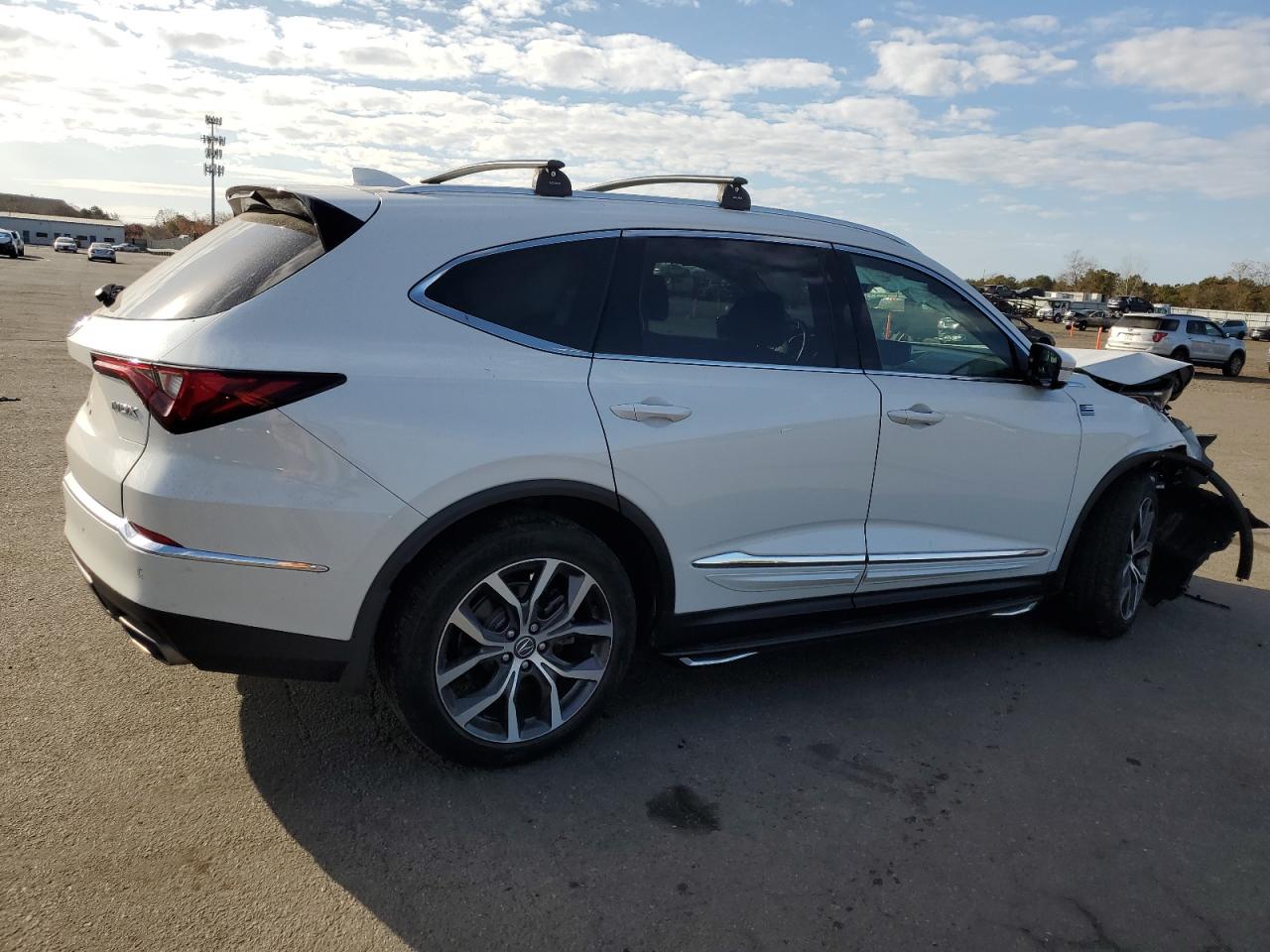 2022 Acura MDX VIN 5J8YE1H44NL014265 Copart auction photo, front end / minor dent/scratches damage thumbnail 3