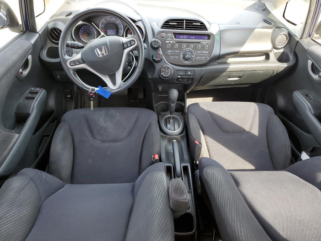 2013 Honda Fit VIN JHMGE8H58DC044054 Copart auction photo, rear end damage thumbnail 8