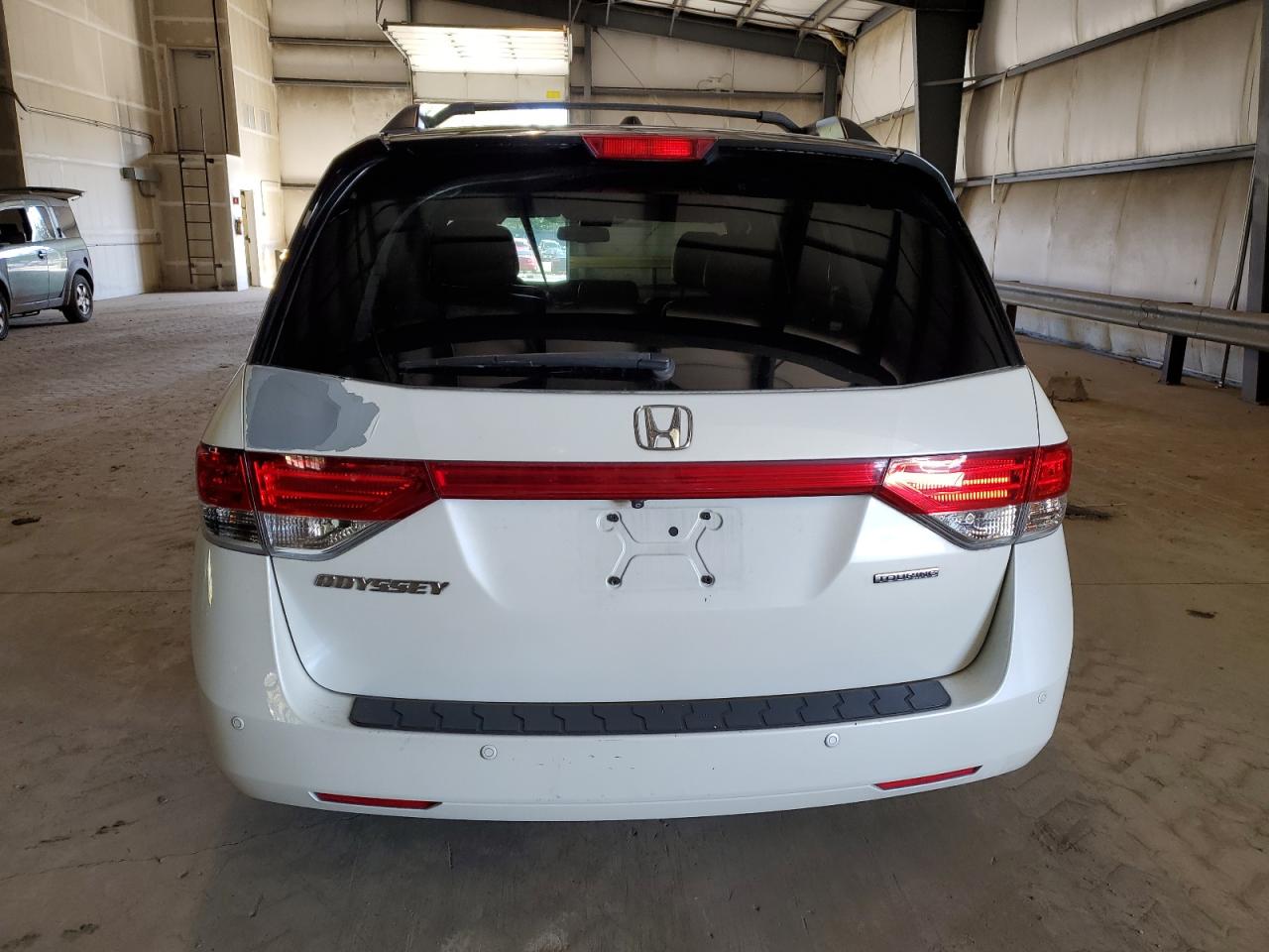 2014 Honda Odyssey VIN 5FNRL5H94EB086419 Copart auction photo, front end / side damage thumbnail 6