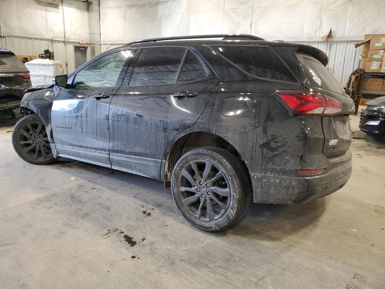 2022 Chevrolet Equinox VIN 2GNAXWEV2N6132397 Copart auction photo, front end damage thumbnail 2