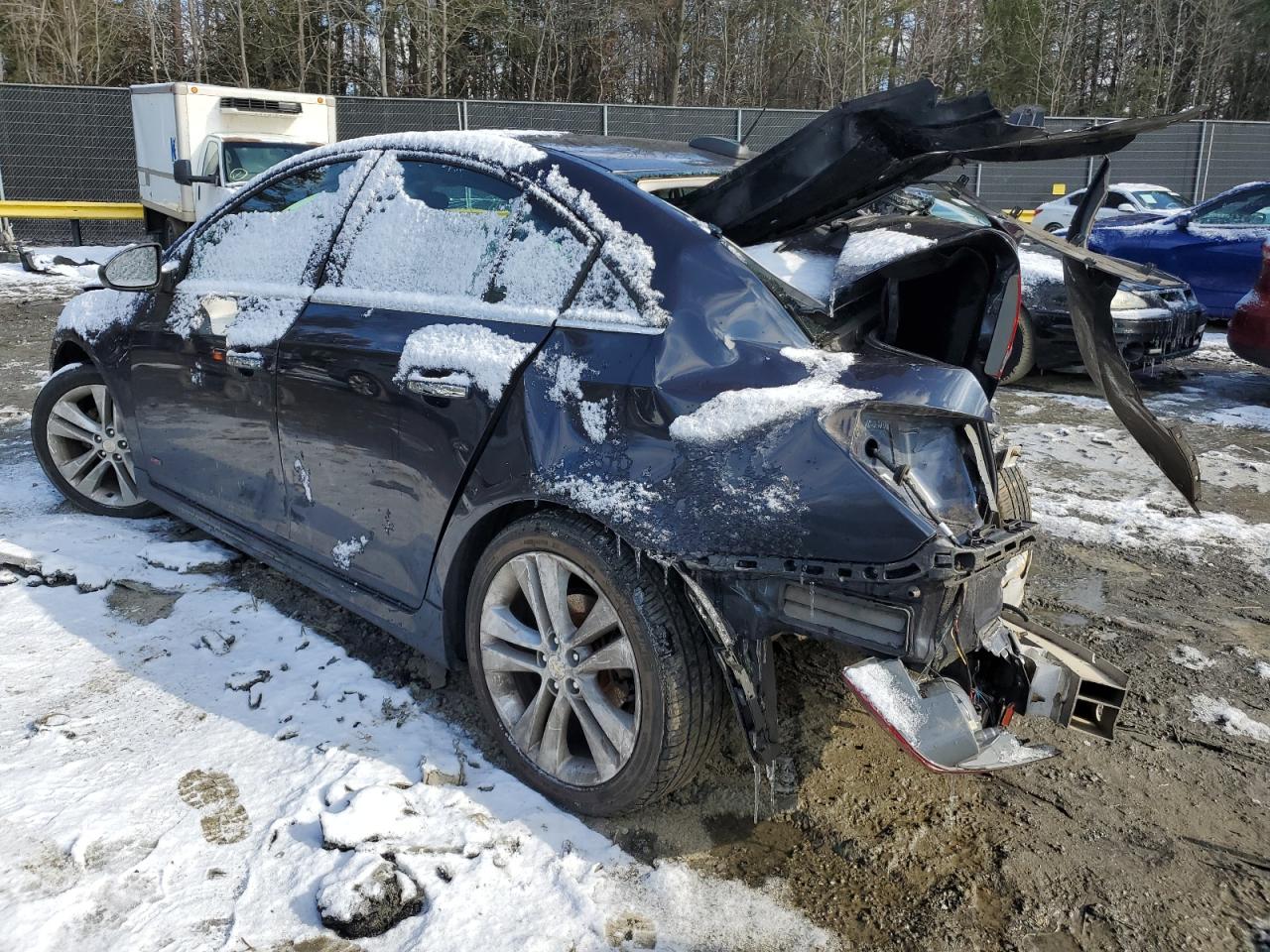 2016 Chevrolet Cruze VIN 1G1PG5SB9G7156621 Copart auction photo, rear end / front end damage thumbnail 2