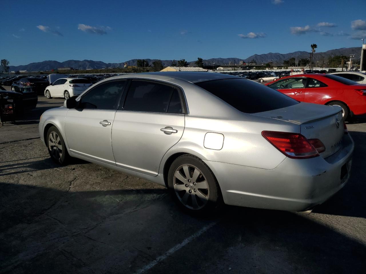 2007 Toyota Avalon VIN 4T1BK36B57U208581 Copart auction photo, side damage thumbnail 2