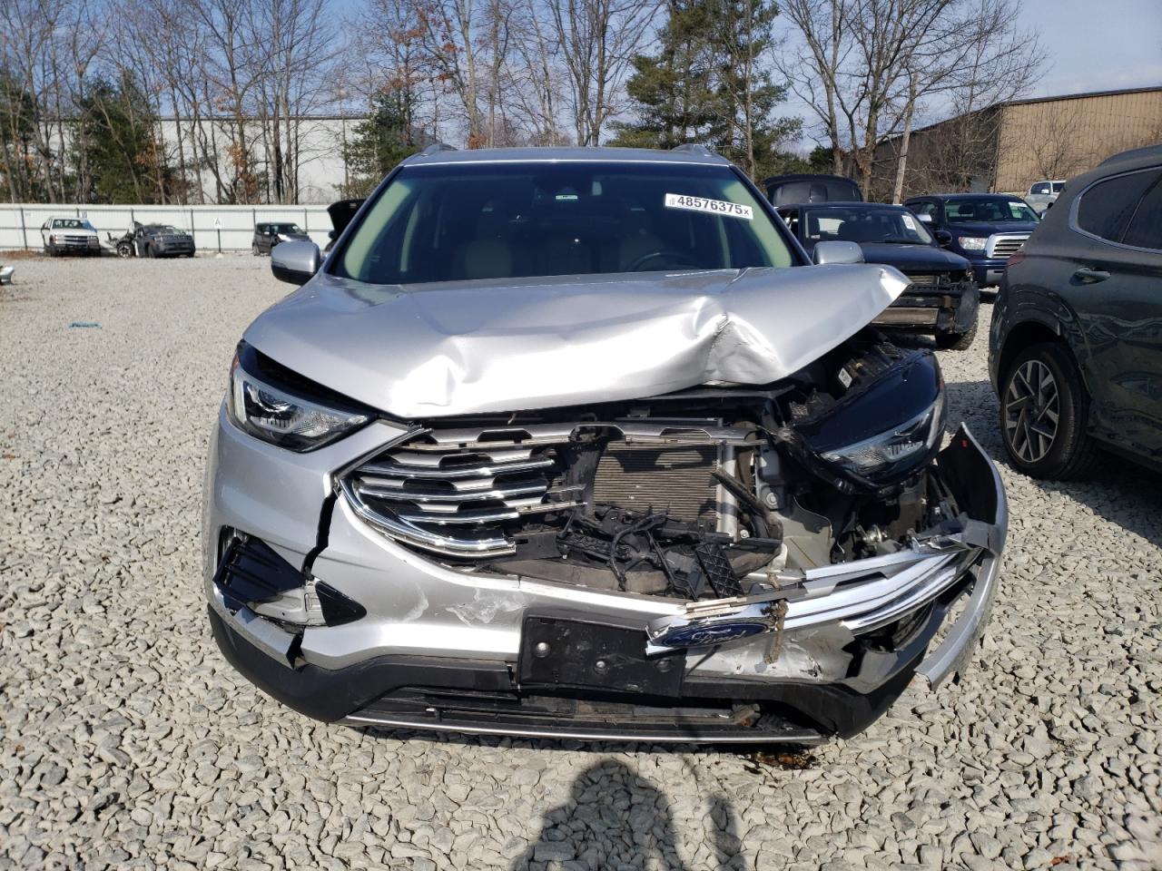 2019 Ford Edge VIN 2FMPK4J91KBB25437 Copart auction photo, front end / rear end damage thumbnail 5