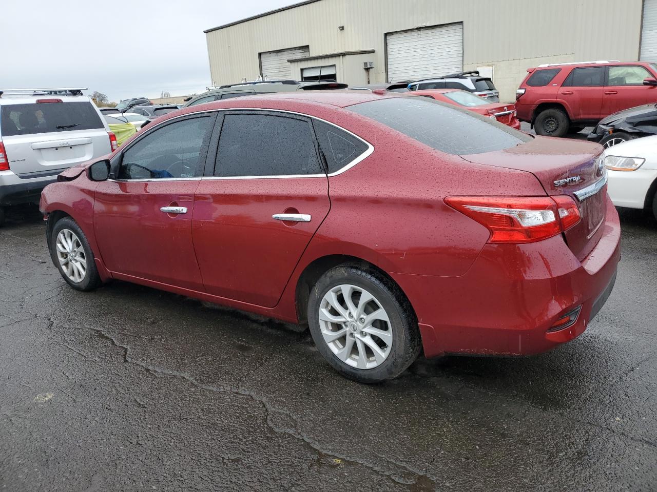 2019 Nissan Sentra VIN 3N1AB7AP1KY388614 Copart auction photo, all over damage thumbnail 2