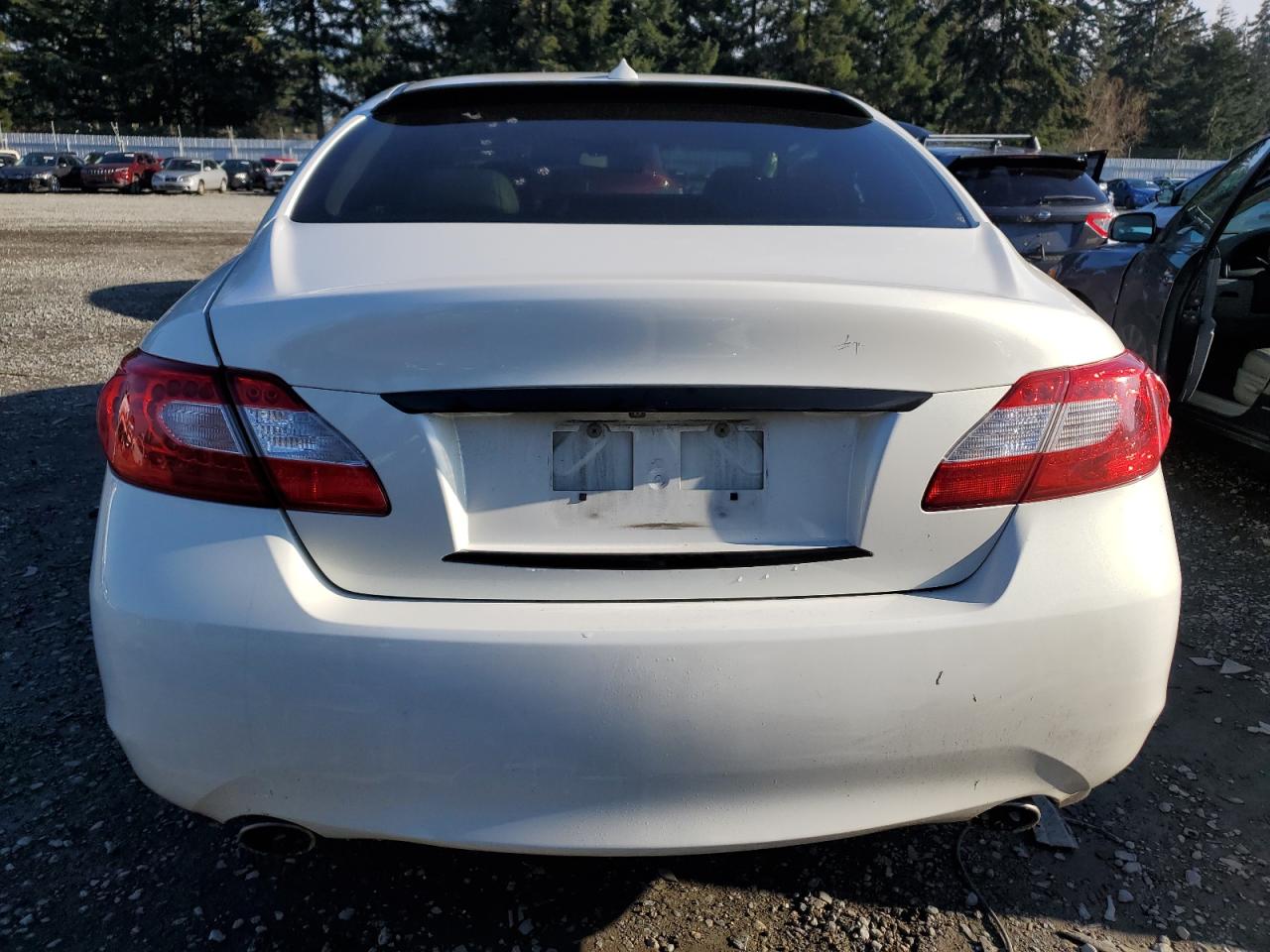 2011 Infiniti M VIN JN1BY1AP3BM323251 Copart auction photo, all over damage thumbnail 6