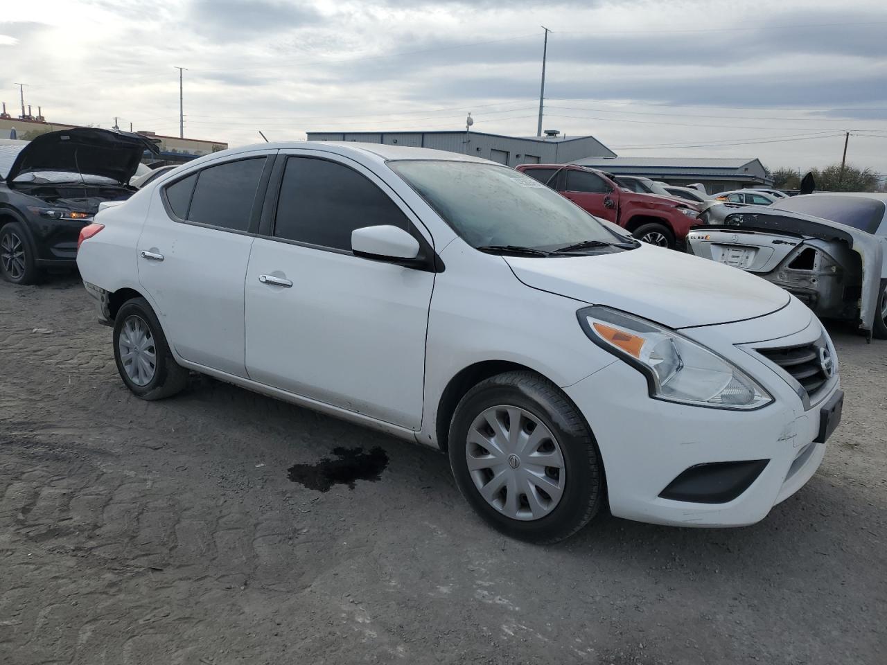 2015 Nissan Versa VIN 3N1CN7AP7FL837944 Copart auction photo, rear end damage thumbnail 4