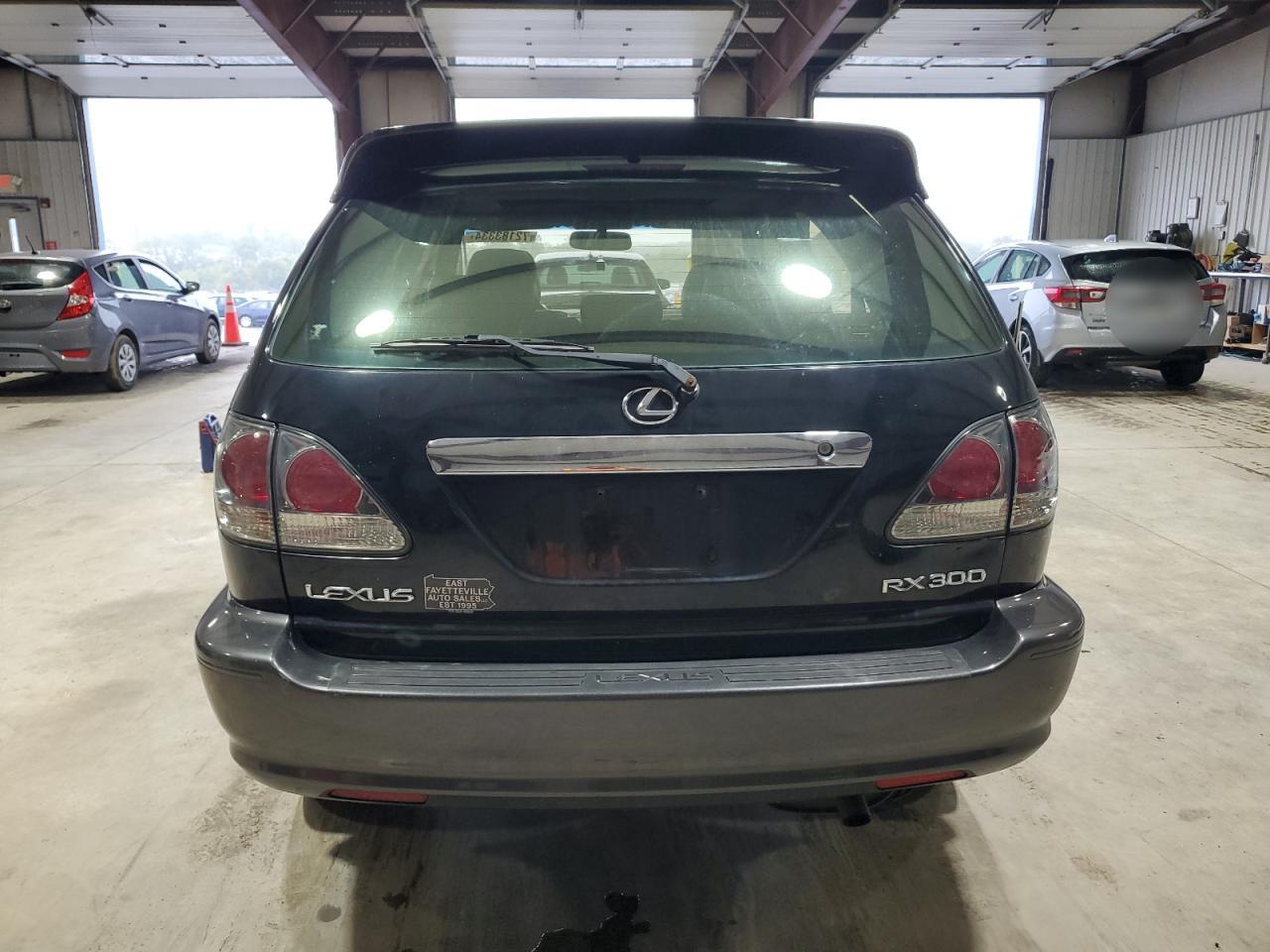 2001 Lexus RX VIN JTJHF10U010195817 Copart auction photo, front end / side damage thumbnail 6