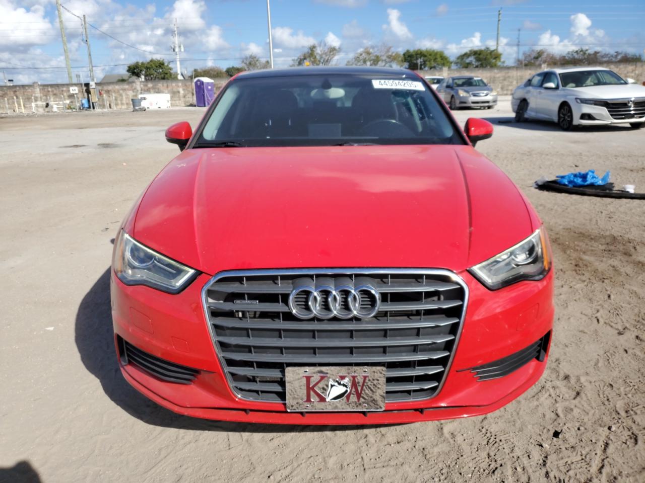 2015 Audi A3 VIN WAUBFGFF3F1042254 Copart auction photo, rear end damage thumbnail 5