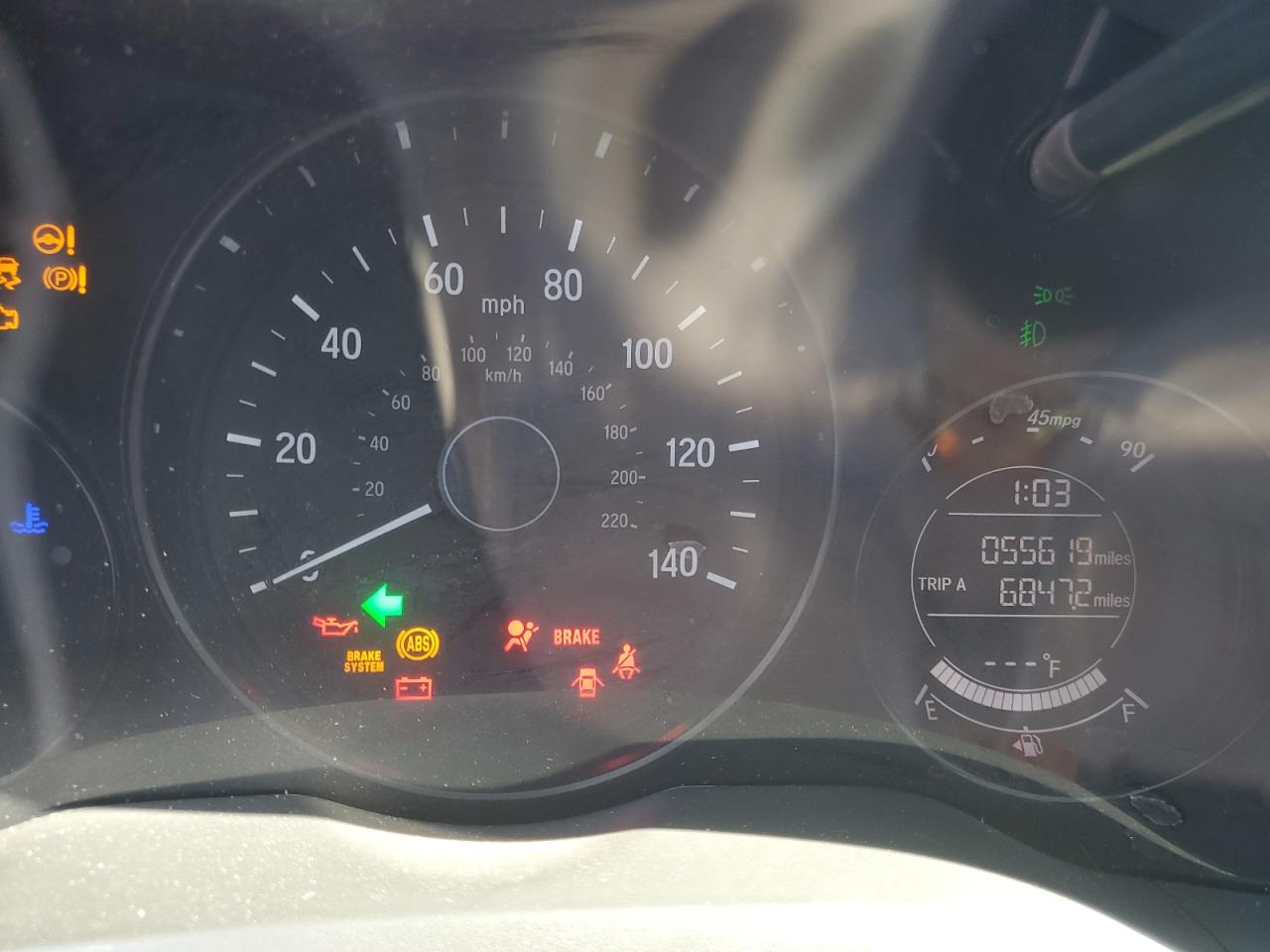 2019 Honda HR-V VIN 3CZRU6H12KG710294 Copart auction photo, front end / side damage thumbnail 9