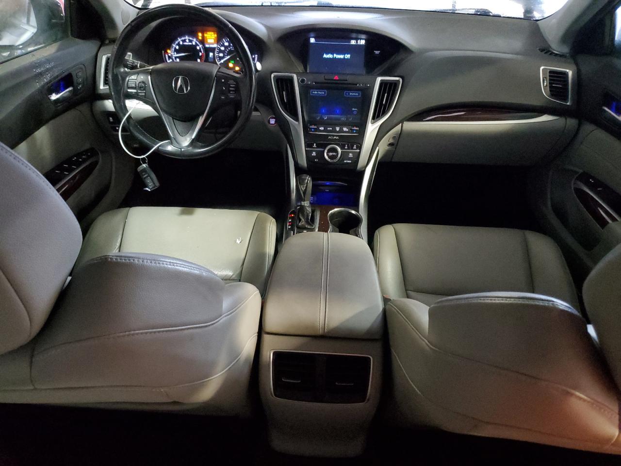 2015 Acura TLX VIN 19UUB1F33FA025708 Copart auction photo, side damage thumbnail 8