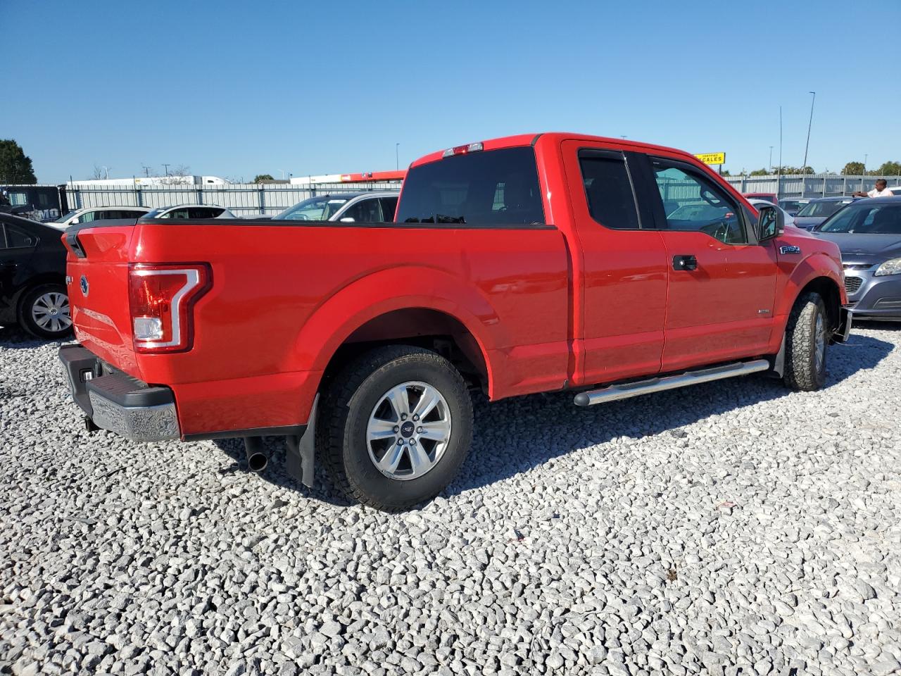 2017 Ford F-150 VIN 1FTEX1CG9HKC56346 Copart auction photo, front end / undercarriage damage thumbnail 3