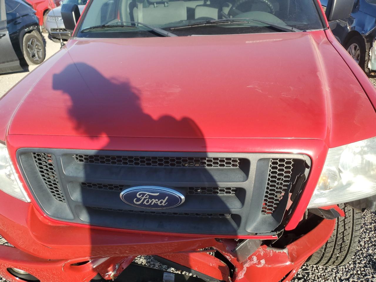 2006 Ford F-150 VIN 1FTRF04W96KC78218 Copart auction photo, front end damage thumbnail 11