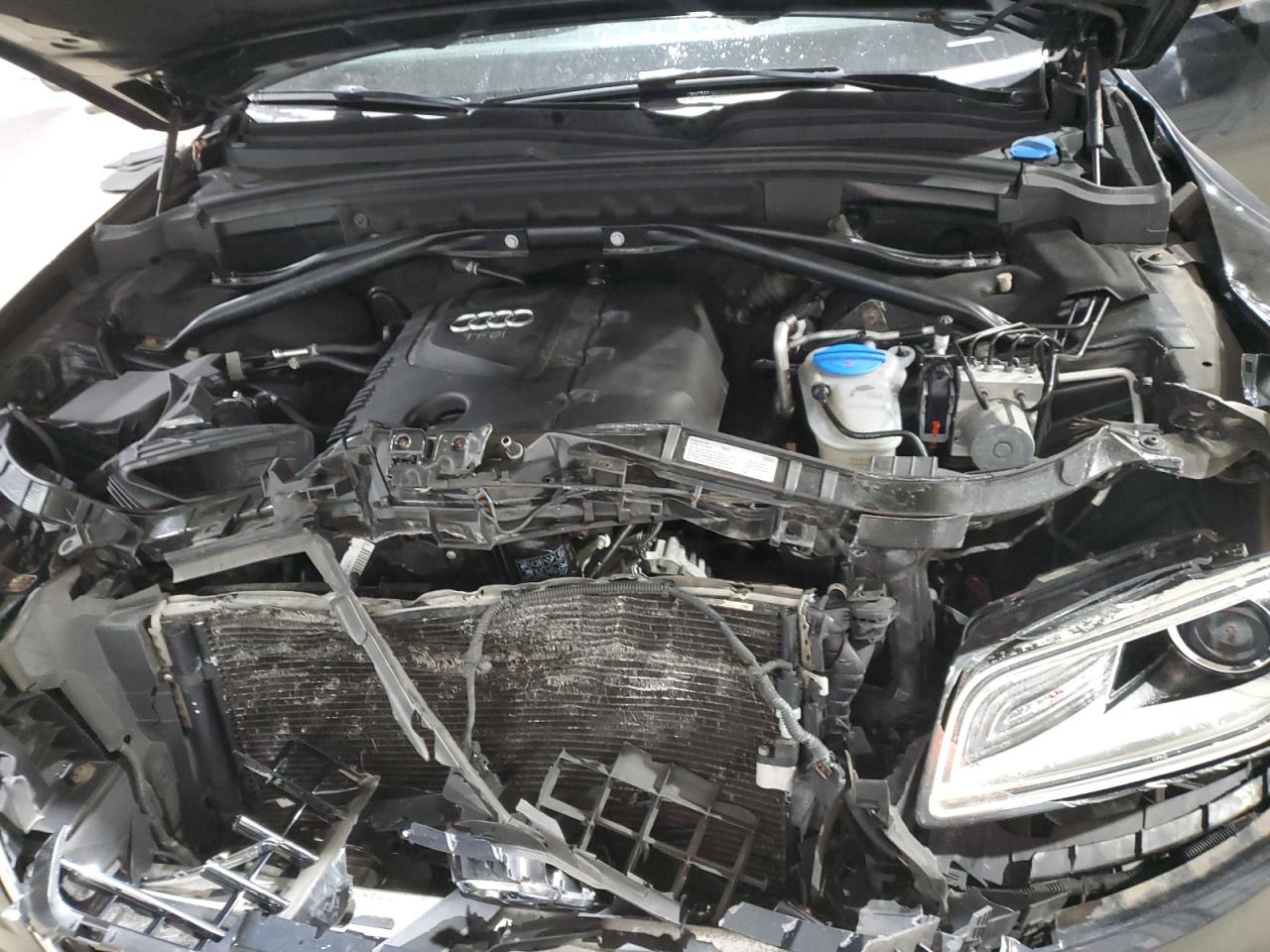 2016 Audi Q5 VIN WA1C2AFPXGA010082 Copart auction photo, front end damage thumbnail 14