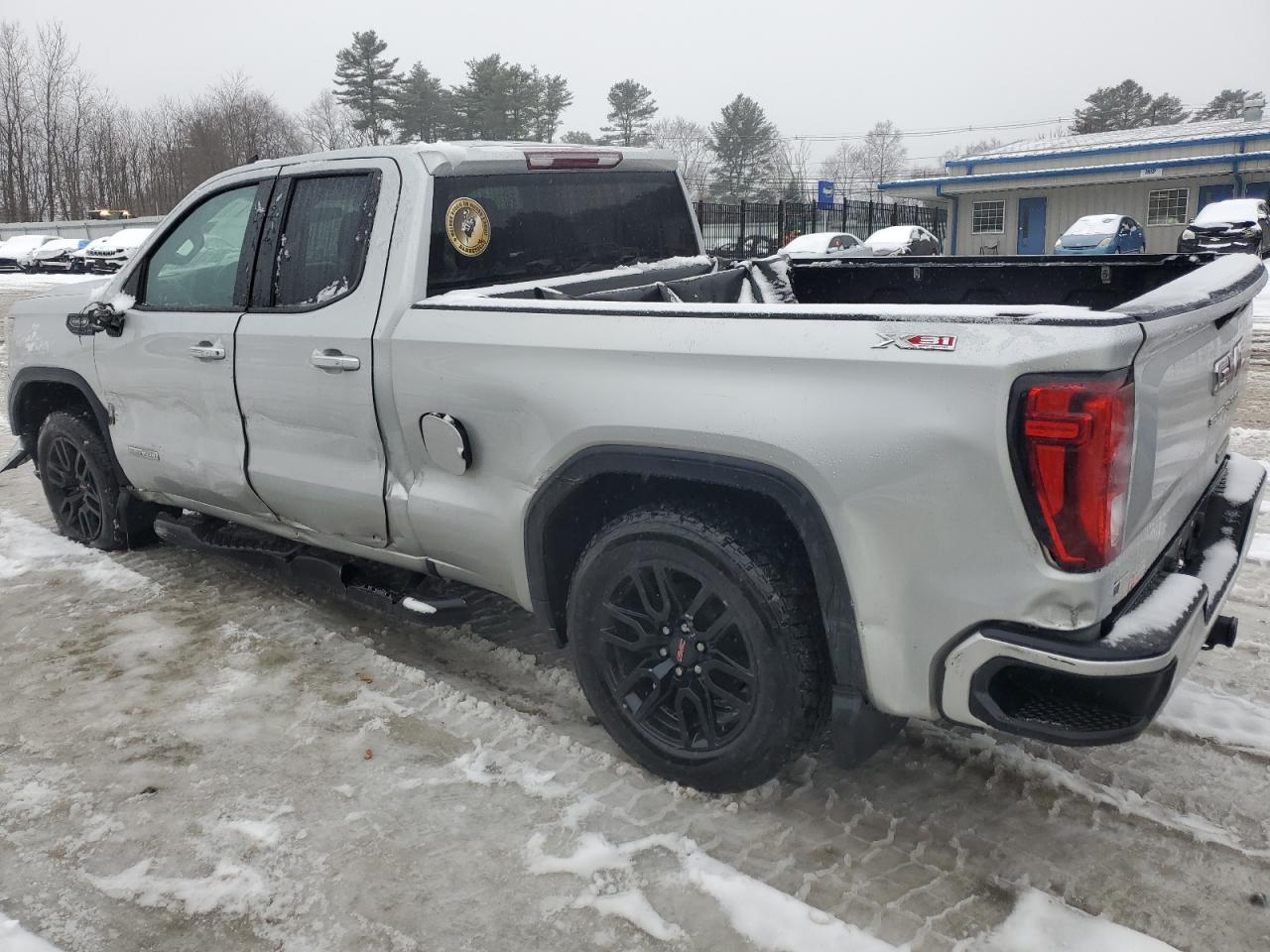 2019 GMC Sierra VIN 1GTR9CED1KZ202726 Copart auction photo, side damage thumbnail 2
