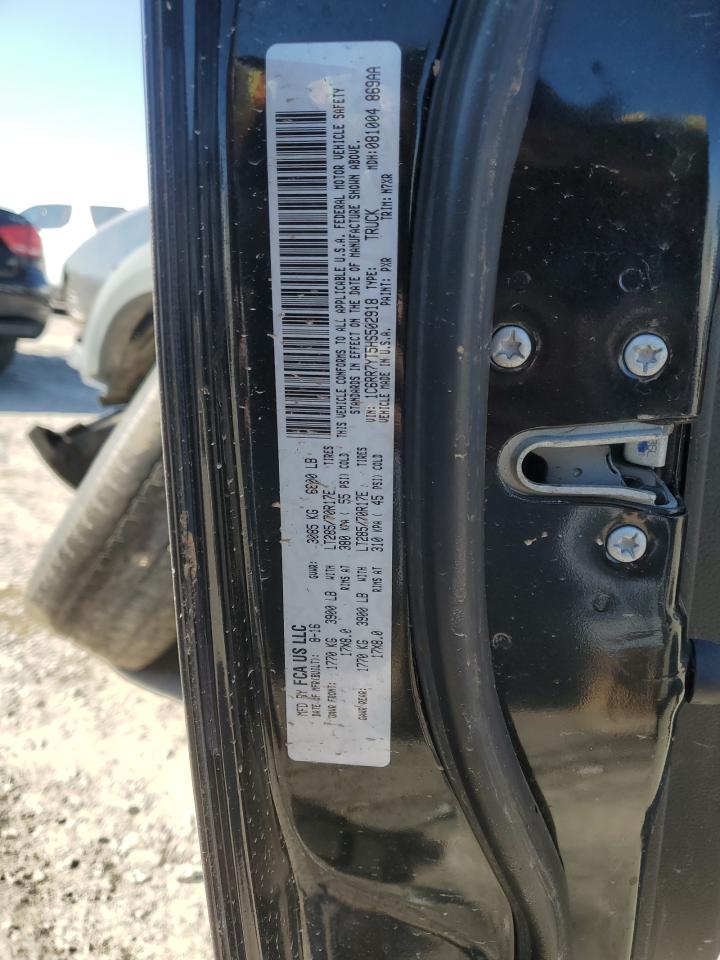 2017 RAM 1500 VIN 1C6RR7YT5HS502918 Copart auction photo, all over damage thumbnail 12