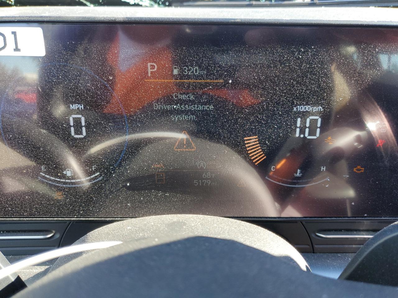 2024 Hyundai Kona VIN KM8HA3ABXRU046356 Copart auction photo, all over damage thumbnail 9