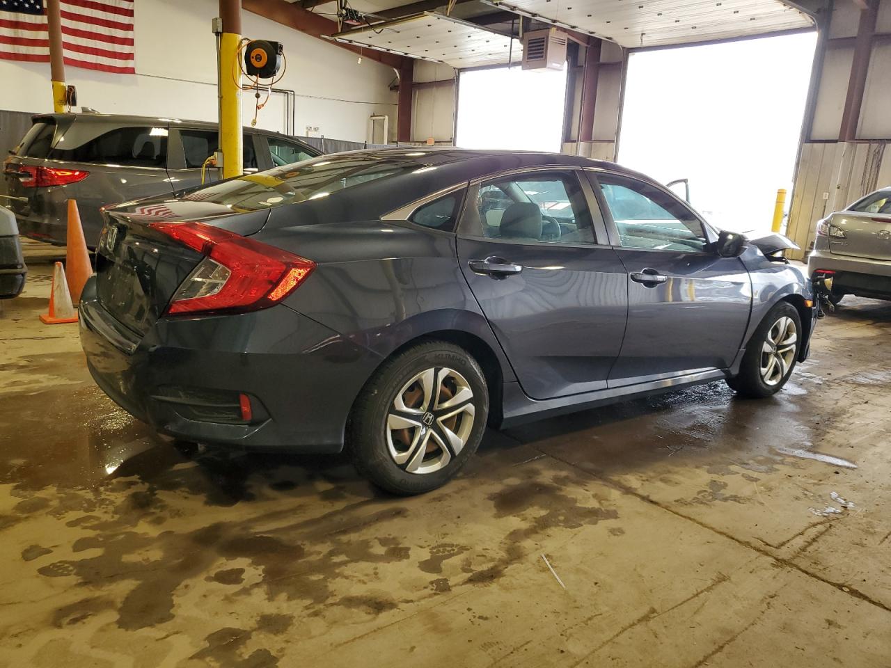 2016 Honda Civic VIN 19XFC2F50GE247049 Copart auction photo, front end damage thumbnail 3