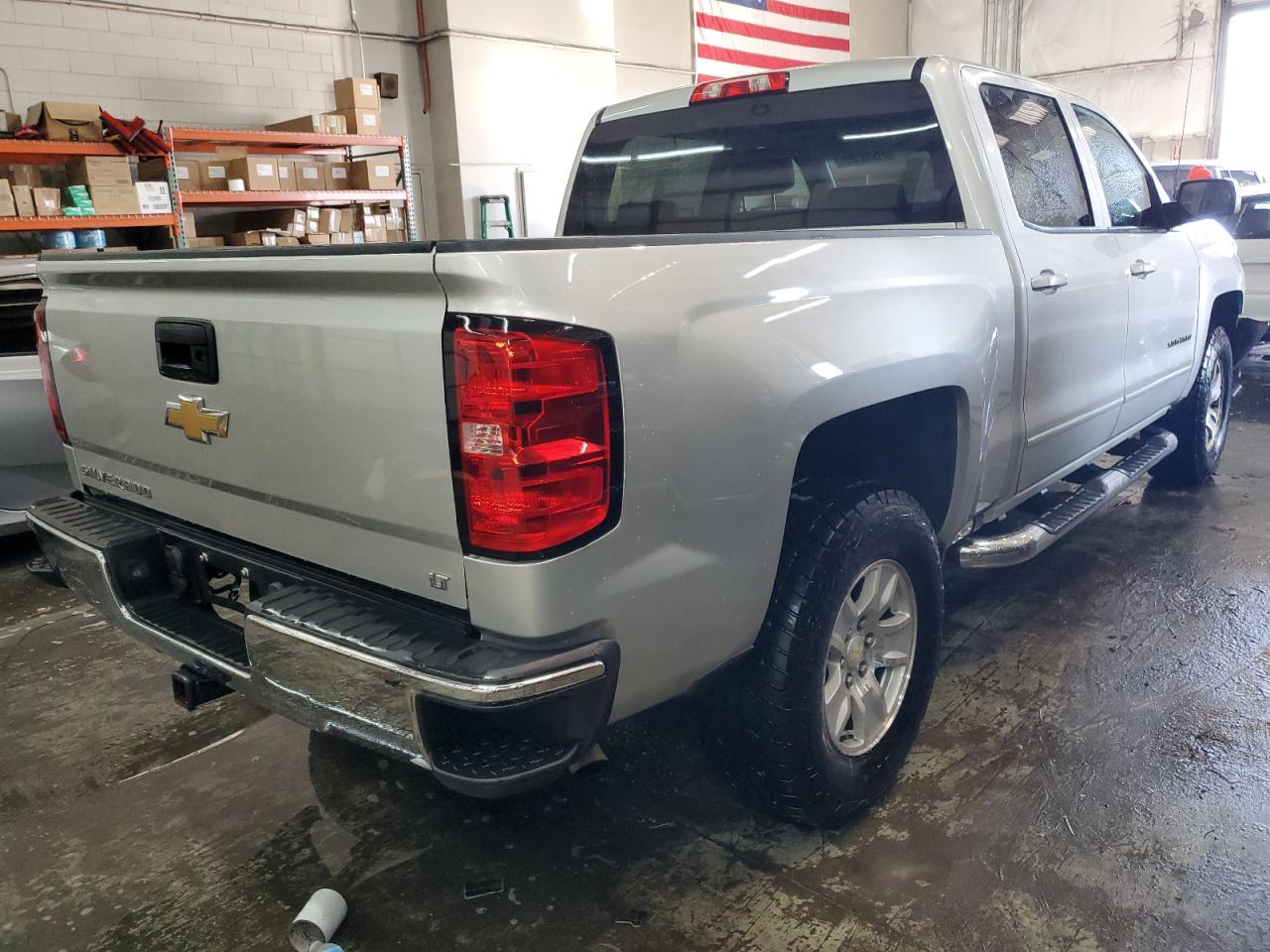 2016 Chevrolet Silverado VIN 3GCPCREC1GG115225 Copart auction photo, front end damage thumbnail 3