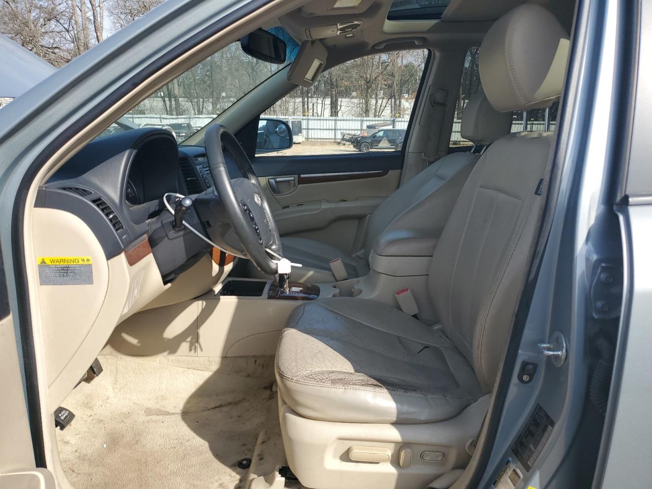 2009 Hyundai Santa Fe VIN 5NMSH13E49H329540 Copart auction photo, front end damage thumbnail 7