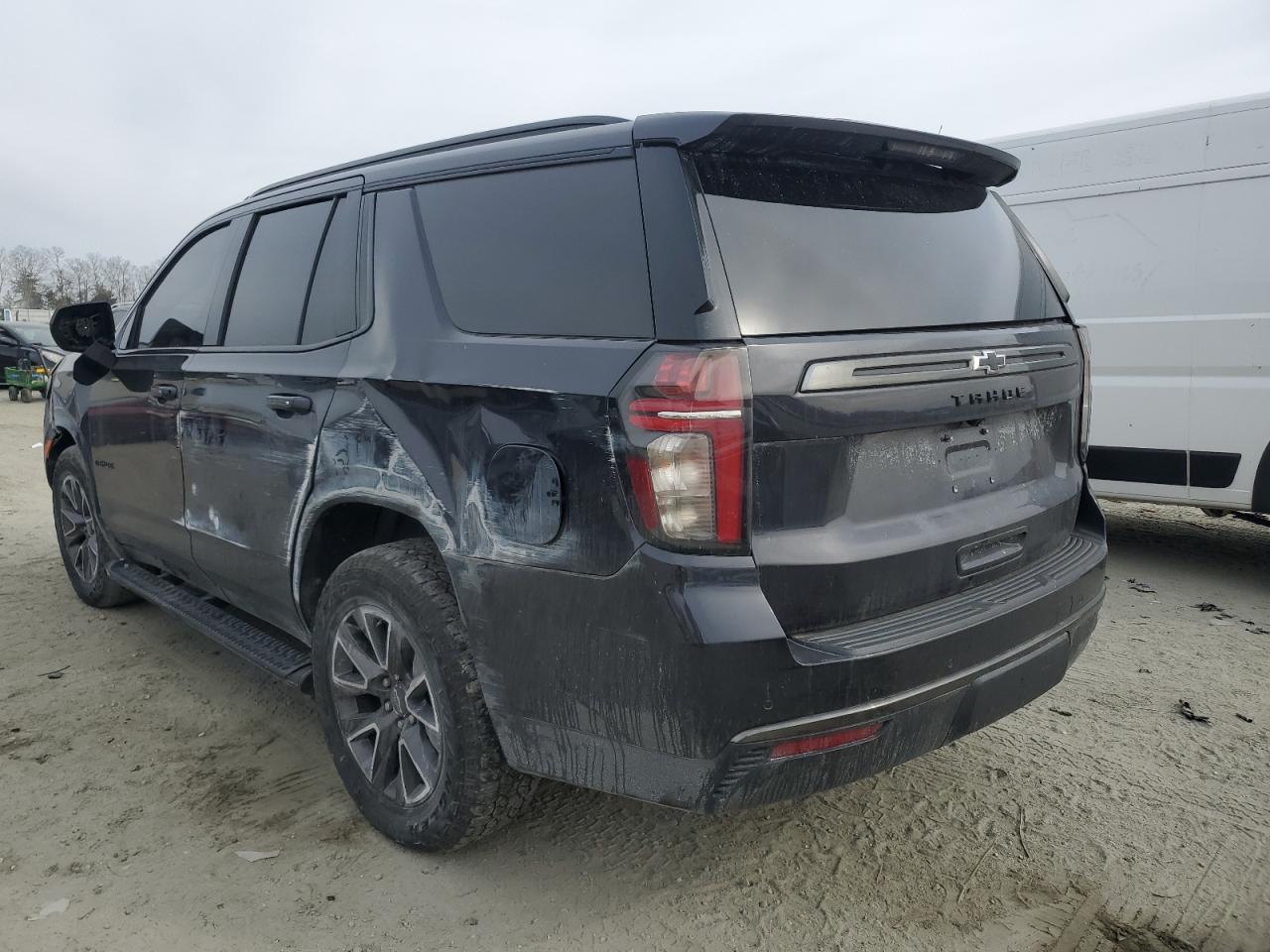 2022 Chevrolet Tahoe VIN 1GNSKPKD8NR250947 Copart auction photo, all over damage thumbnail 2