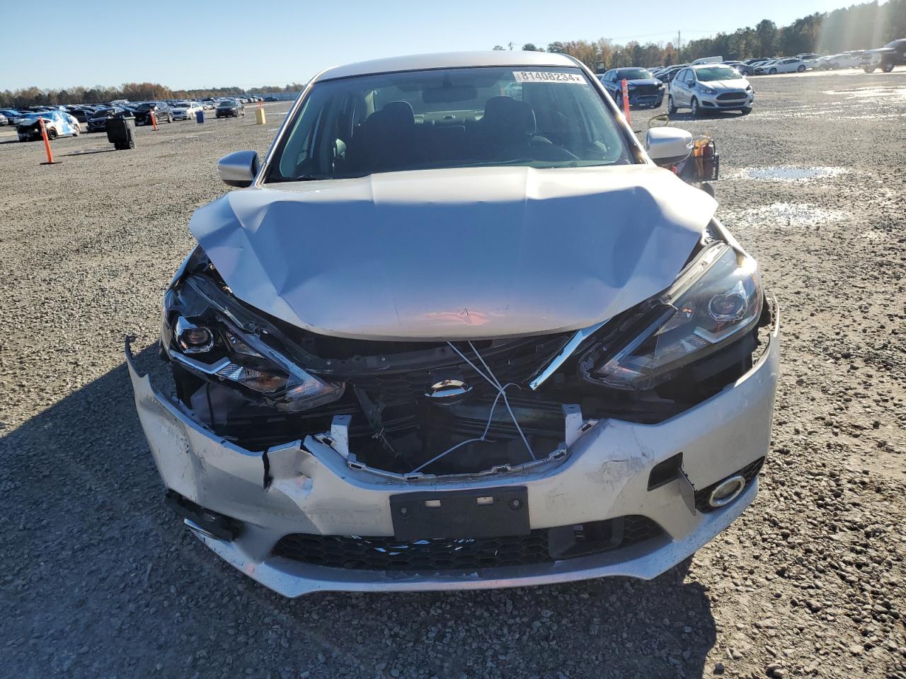 2018 Nissan Sentra VIN 3N1AB7AP3JY214378 Copart auction photo, all over damage thumbnail 5