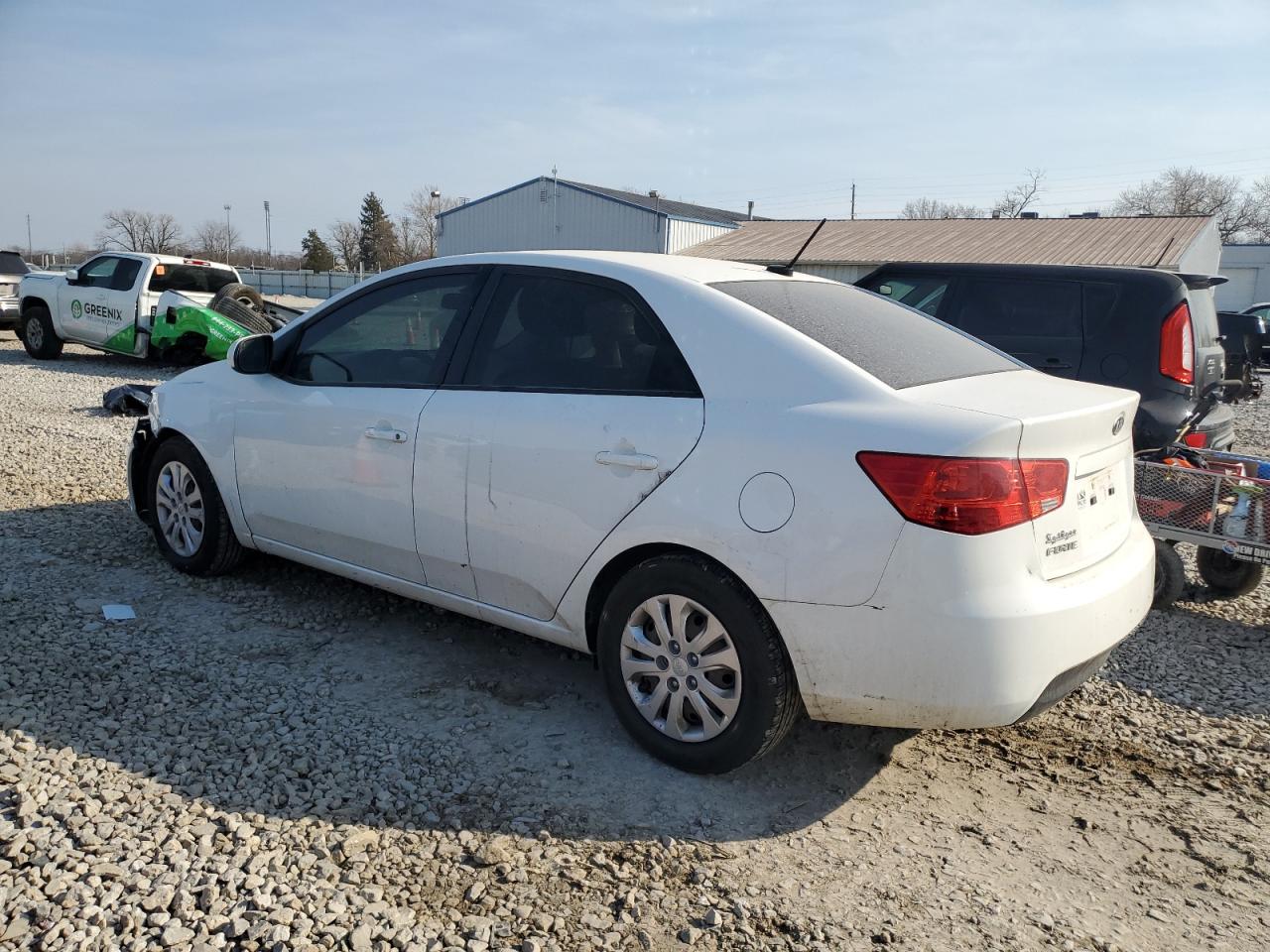2012 KIA Forte VIN KNAFT4A27C5635519 Copart auction photo, front end damage thumbnail 2