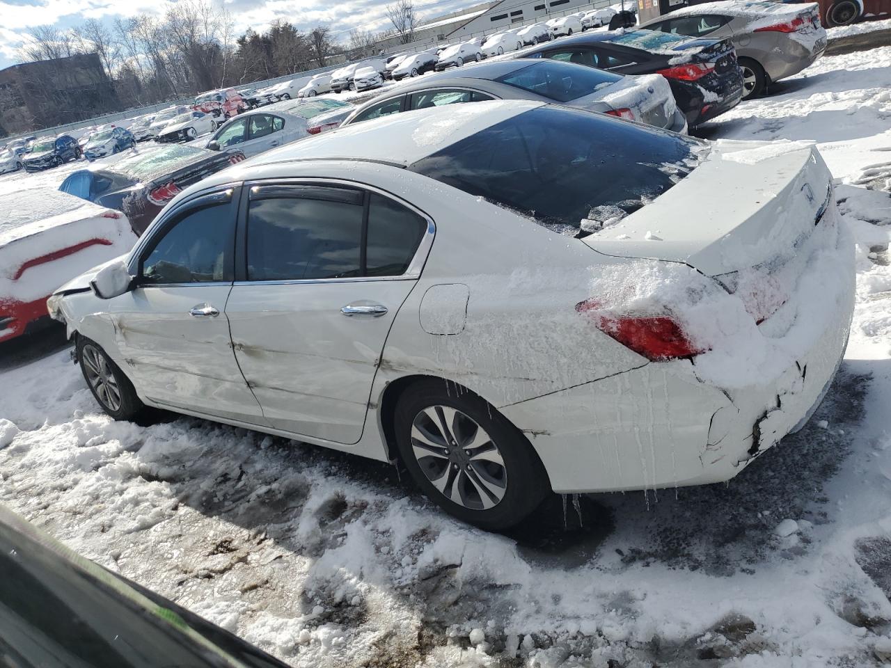 2013 Honda Accord VIN 1HGCR2F35DA098136 Copart auction photo, all over damage thumbnail 2