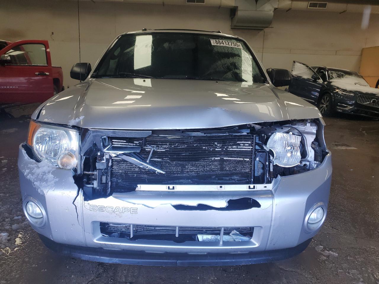 2010 Ford Escape VIN 1FMCU9DG9AKC97378 Copart auction photo, front end / side damage thumbnail 5