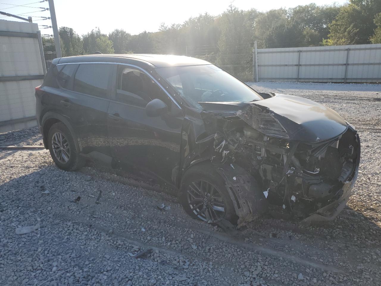 2021 Nissan Rogue VIN 5N1AT3AB8MC756303 Copart auction photo, front end / side damage thumbnail 4