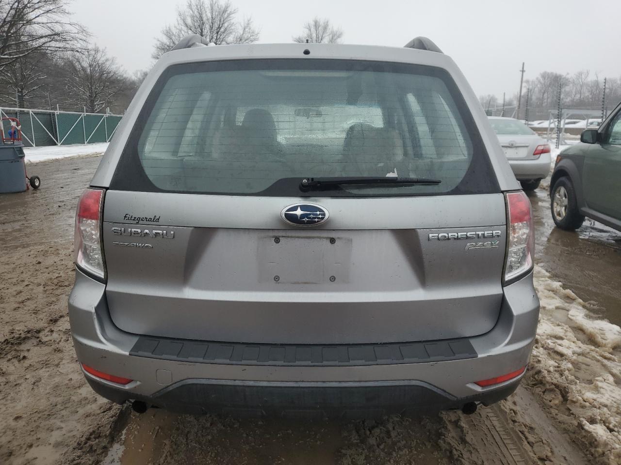 2010 Subaru Forester VIN JF2SH6BC2AH912533 Copart auction photo, side / minor dent/scratches damage thumbnail 6