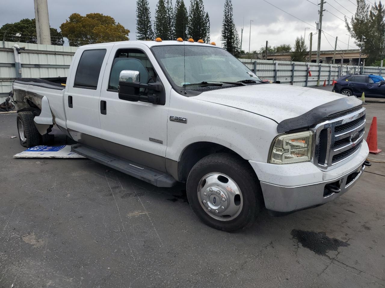 2006 Ford F350 VIN 1FTWW32P76EB01309 Copart auction photo, rear end damage thumbnail 4