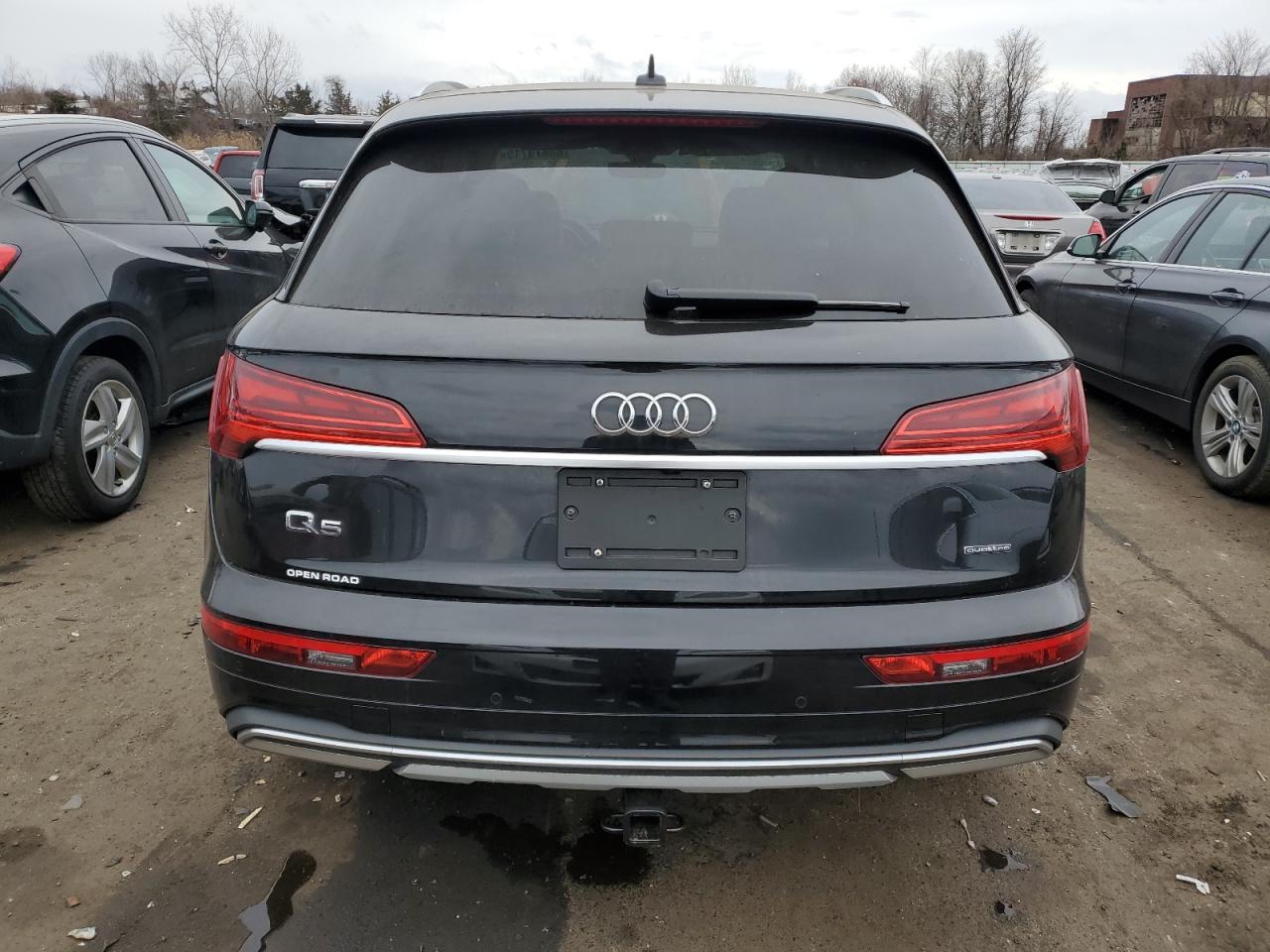2021 Audi Q5 VIN WA1AAAFY7M2132858 Copart auction photo, vandalism / side damage thumbnail 6