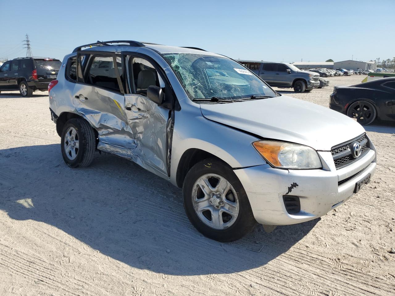 2011 Toyota RAV 4 VIN 2T3ZF4DV3BW053728 Copart auction photo, all over damage thumbnail 4