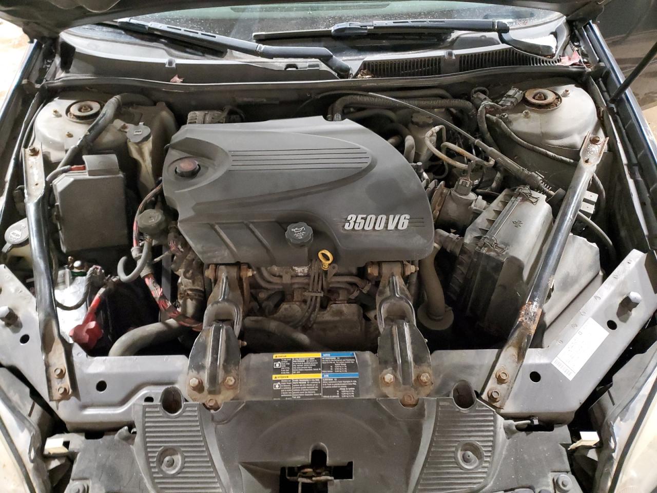 2008 Chevrolet Impala VIN 2G1WB58N981360491 Copart auction photo, side / front end damage thumbnail 11