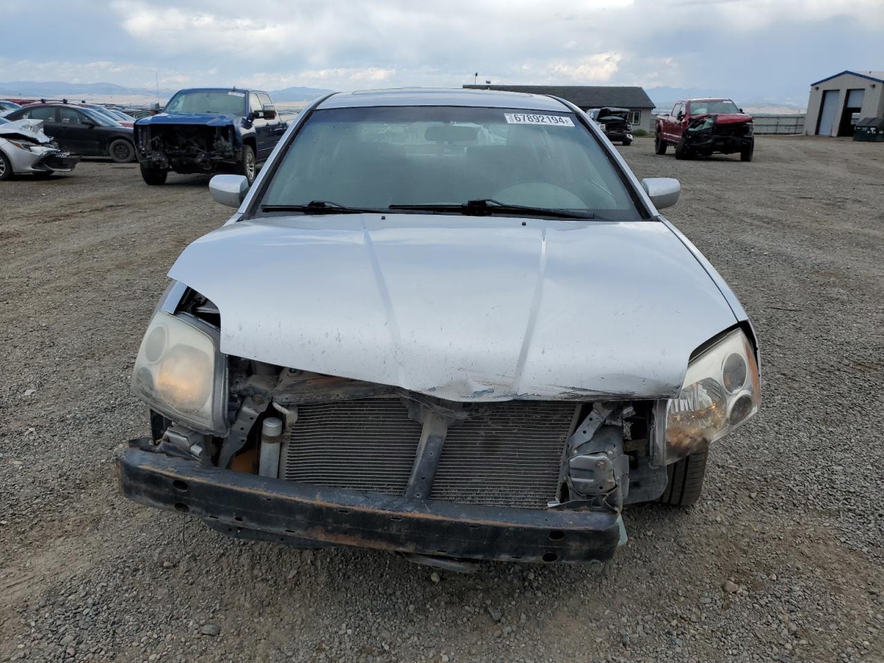 2004 Mitsubishi Galant VIN 4A3AB46S04E138559 Copart auction photo, front end / rear end damage thumbnail 5