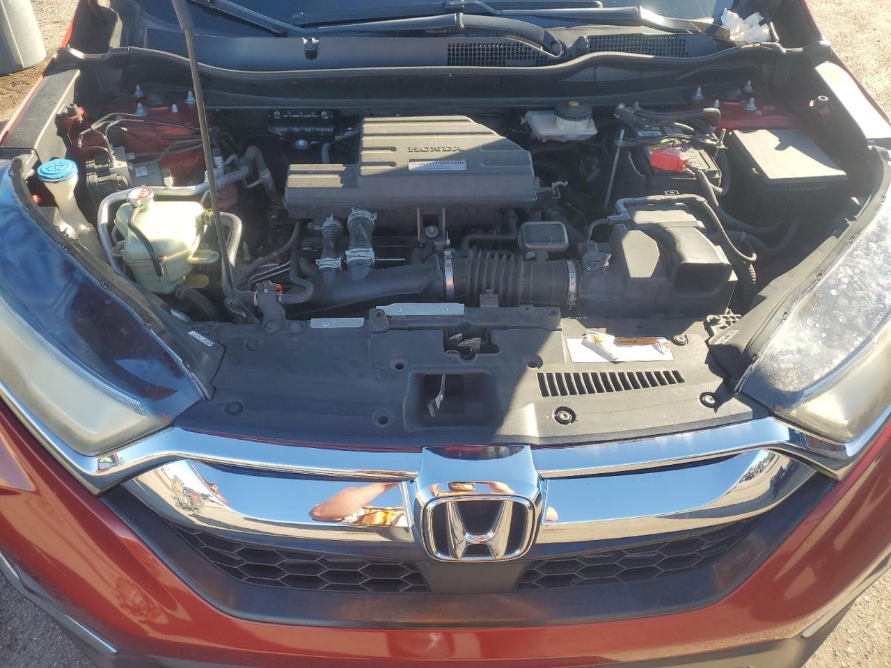 2017 Honda CR-V VIN 5J6RW2H92HL044851 Copart auction photo, rear end / side damage thumbnail 12