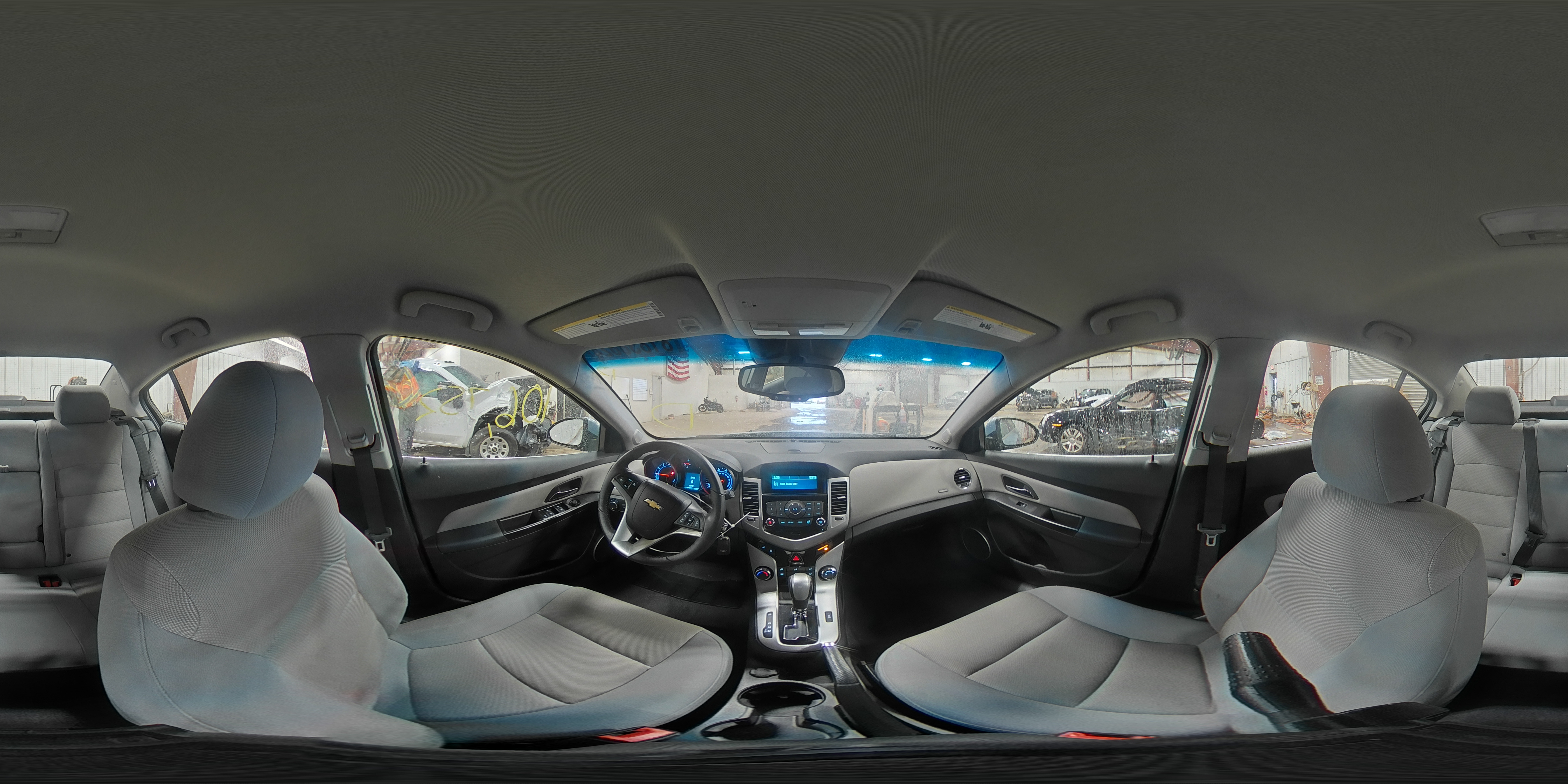 2012 Chevrolet Cruze VIN 1G1PF5SC9C7203880 Copart auction photo, front end / side damage thumbnail 14