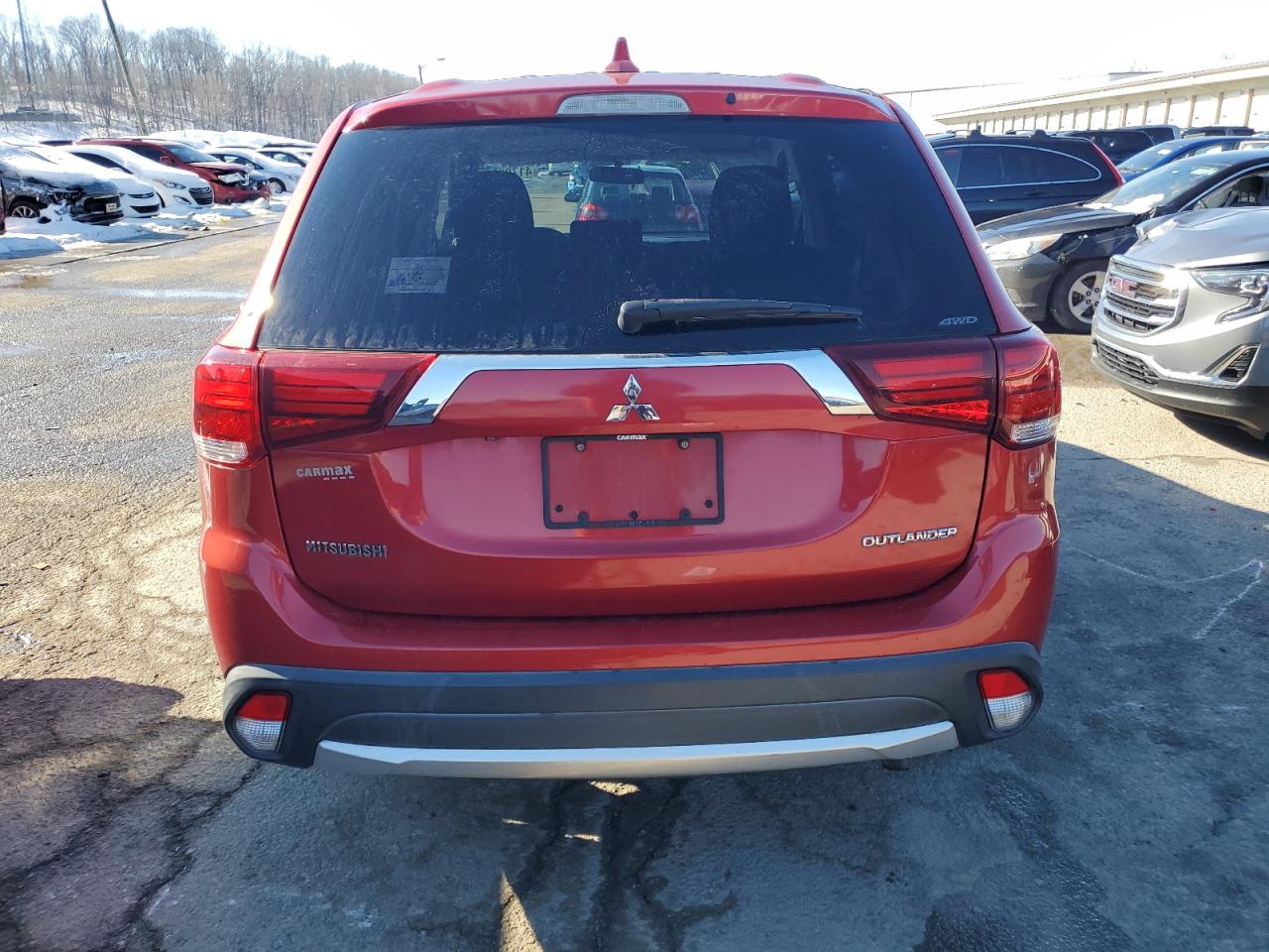 2017 Mitsubishi Outlander VIN JA4AZ2A36HZ014937 Copart auction photo, front end damage thumbnail 6