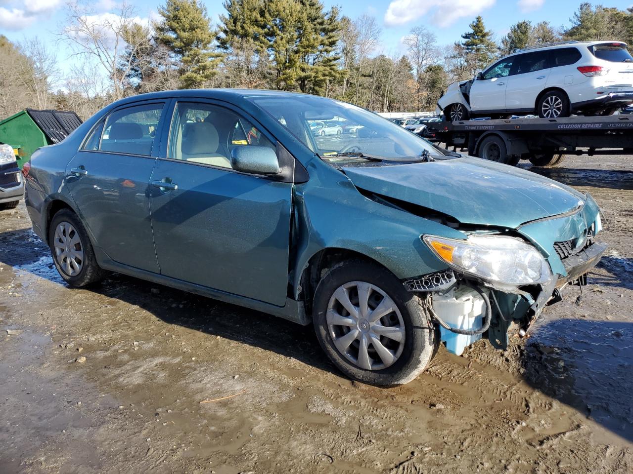 2009 Toyota Corolla VIN JTDBL40E199068691 Copart auction photo, front end damage thumbnail 4