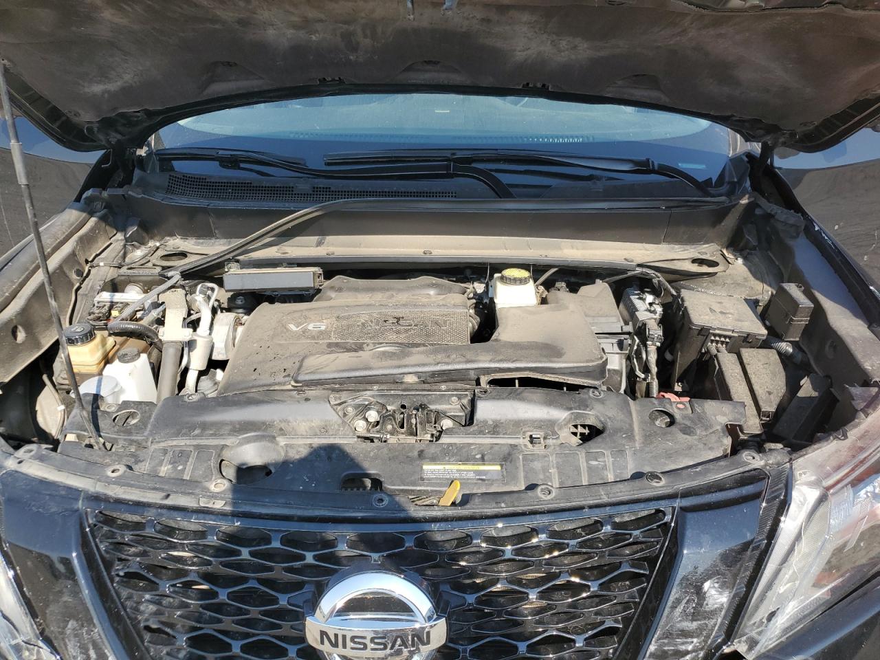 2019 Nissan Pathfinder VIN 5N1DR2MN4KC614491 Copart auction photo, front end damage thumbnail 14
