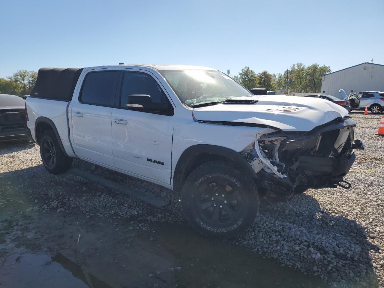 2022 RAM 1500 VIN 1C6SRFLM5NN386108 Copart auction photo, front end / mechanical damage thumbnail 4