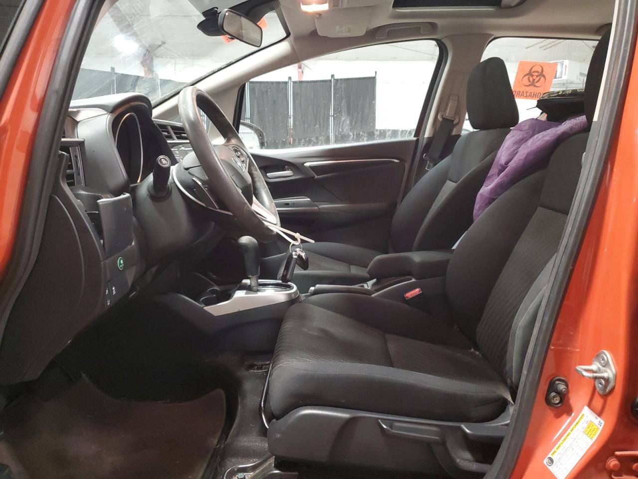2019 Honda Fit VIN 3HGGK5H87KM722969 Copart auction photo, biohazard/chemical / rear end damage thumbnail 7