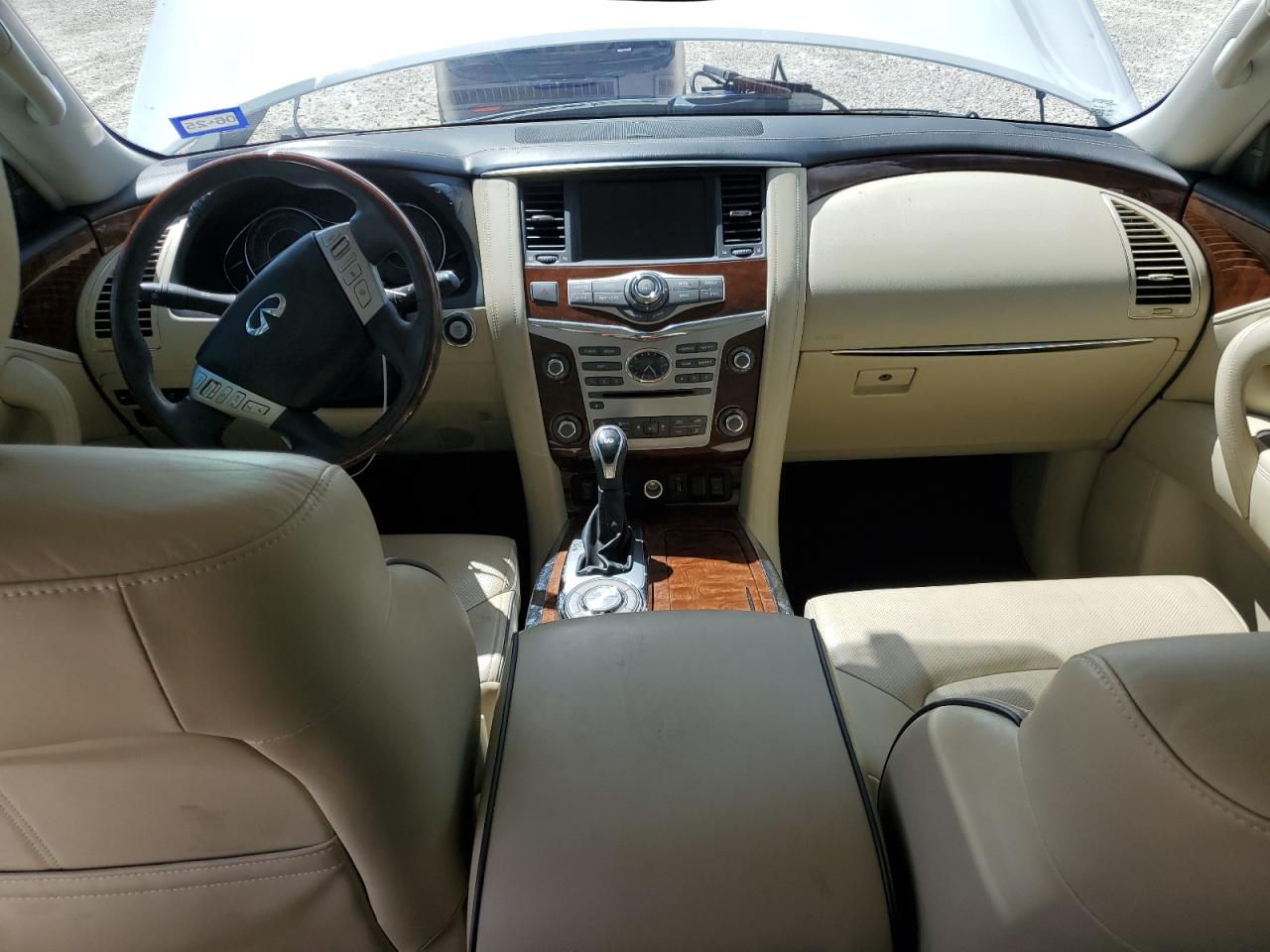 2019 Infiniti QX80 VIN JN8AZ2ND9K9850052 Copart auction photo, front end damage thumbnail 8