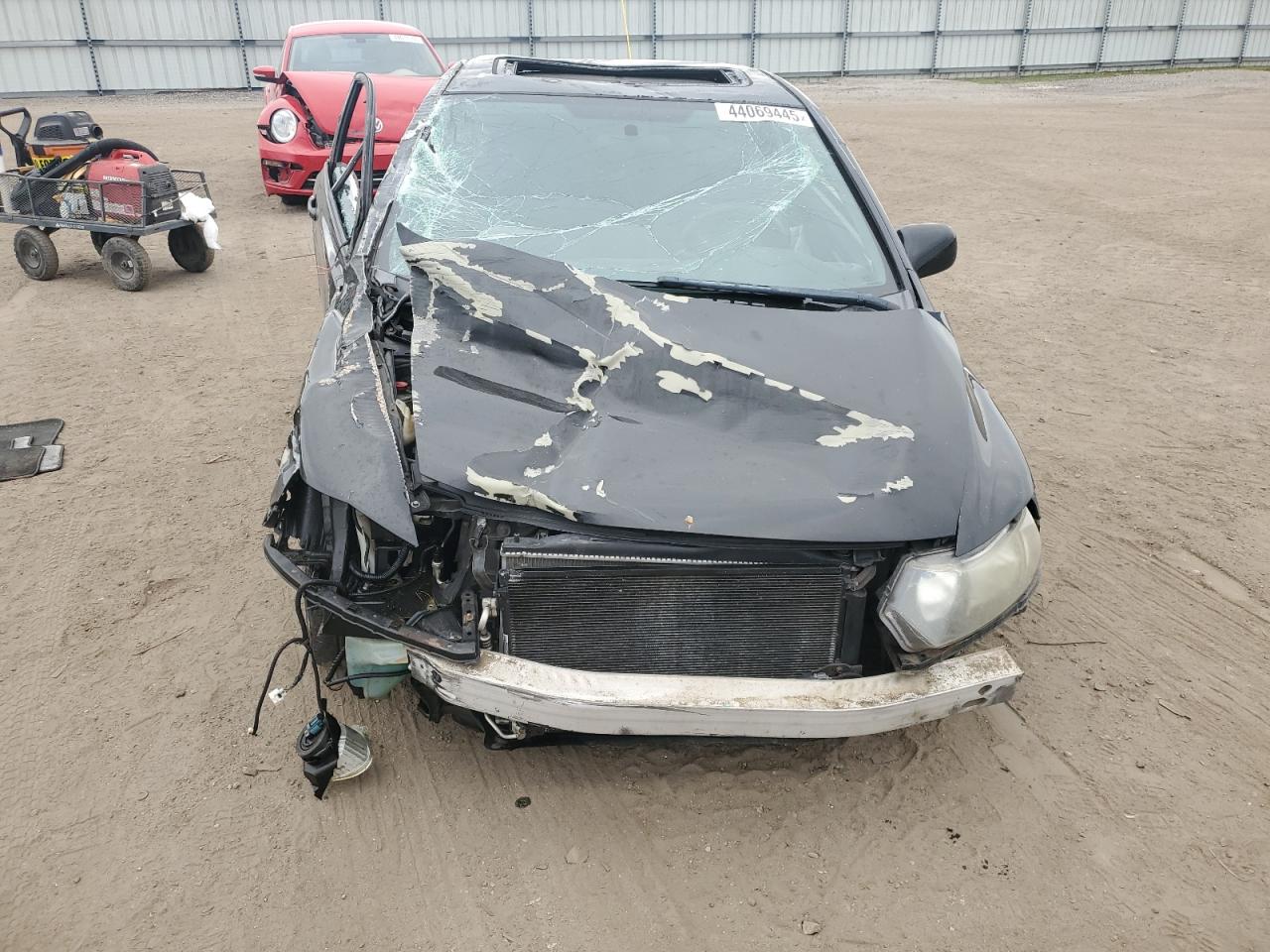 2009 Honda Civic VIN 2HGFG12809H537539 Copart auction photo, all over damage thumbnail 5