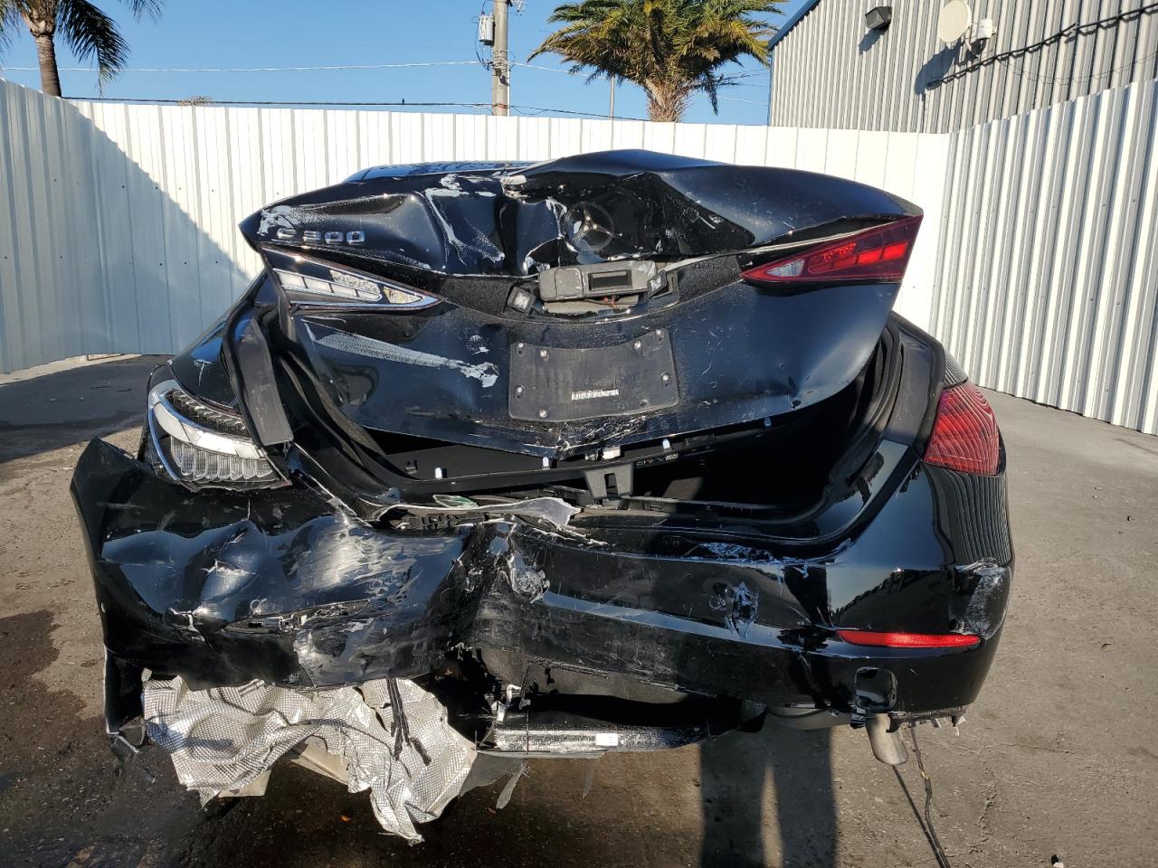 2024 Mercedes-Benz C-klasse VIN W1KAF4GB1RR203768 Copart auction photo, front end / rear end damage thumbnail 6
