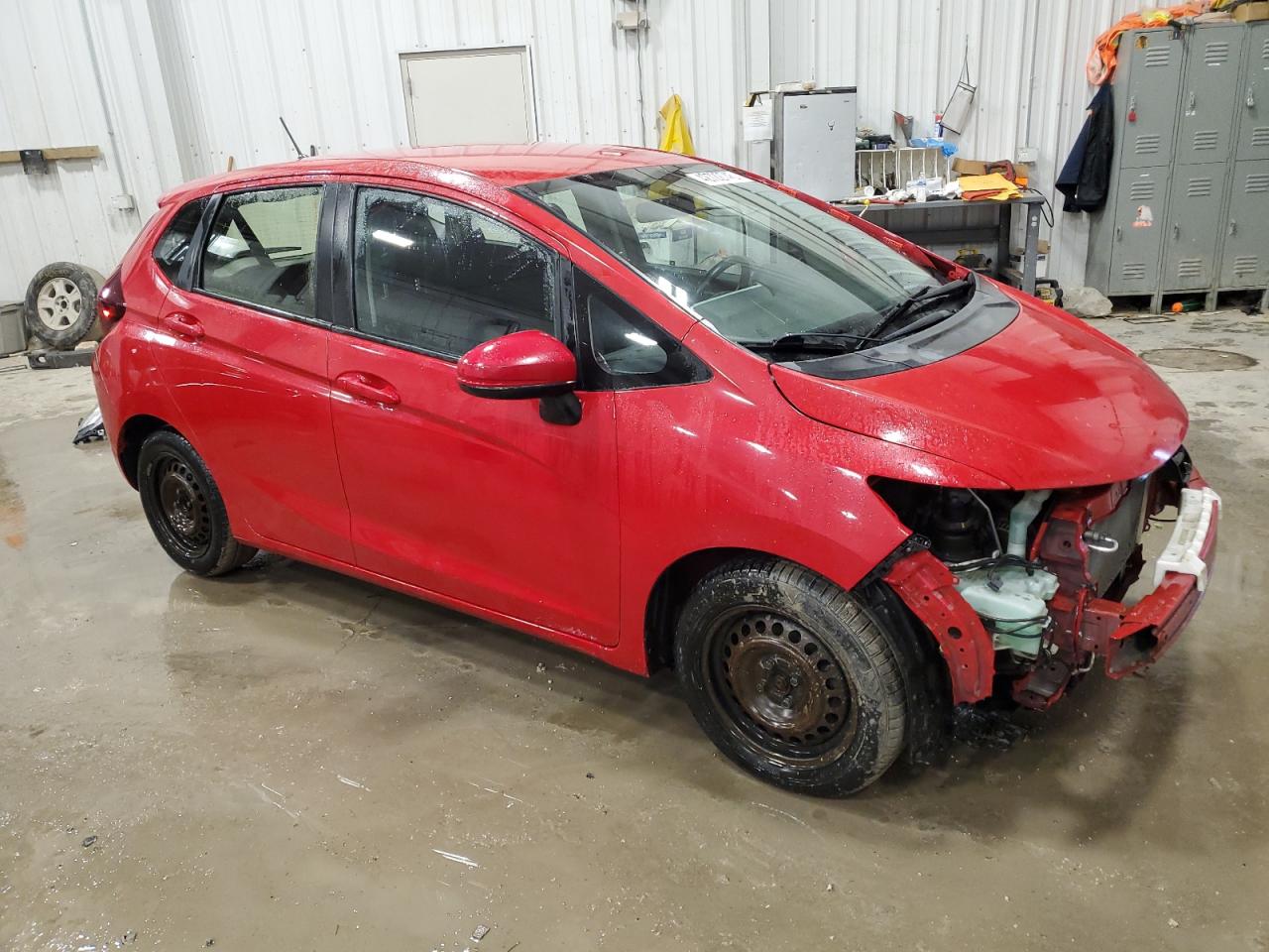 2017 Honda Fit VIN JHMGK5H54HS022345 Copart auction photo, front end damage thumbnail 4