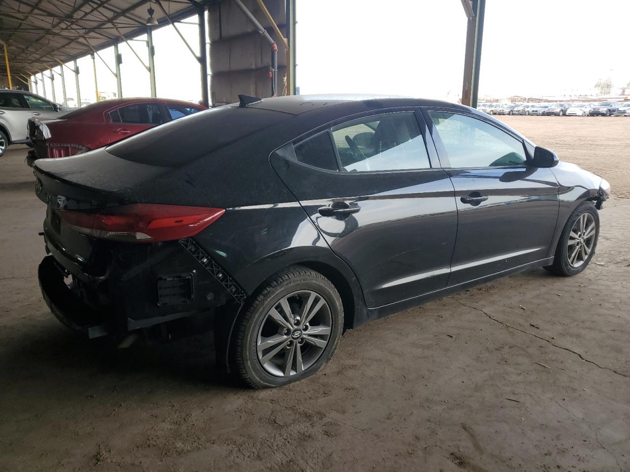 2017 Hyundai Elantra VIN 5NPD84LF5HH170760 Copart auction photo, all over damage thumbnail 3