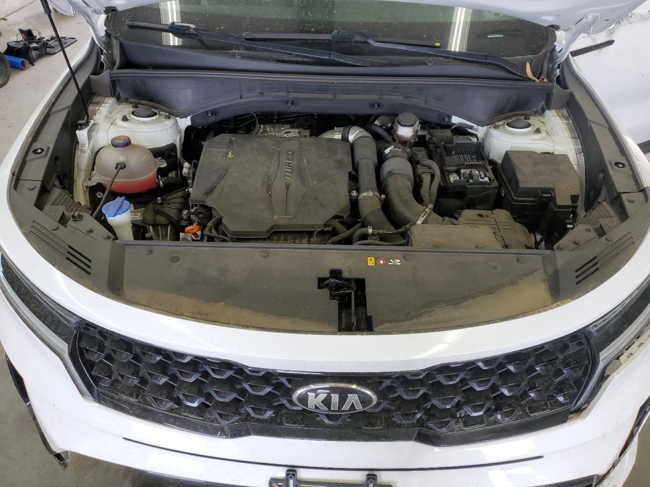 2021 KIA Sorento VIN 5XYRKDLF8MG067311 Copart auction photo, all over damage thumbnail 12