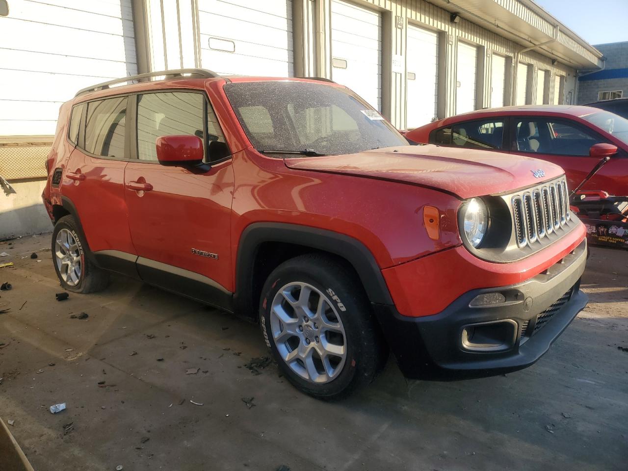2018 Jeep Renegade VIN ZACCJABB8JPG67201 Copart auction photo, rear end / front end damage thumbnail 4