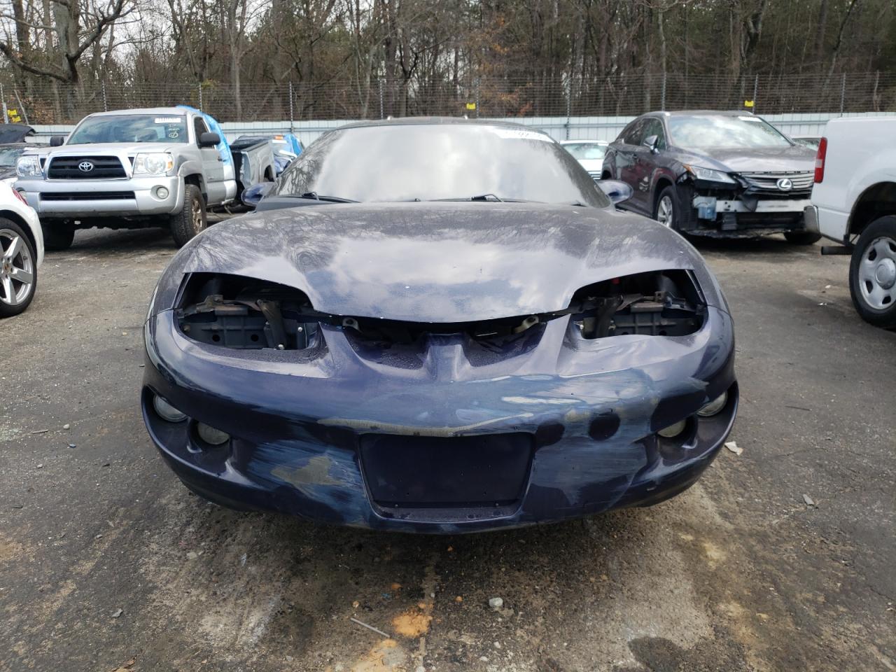 1998 Pontiac Firebird VIN 2G2FS22K1W2205868 Copart auction photo, front end / side damage thumbnail 5